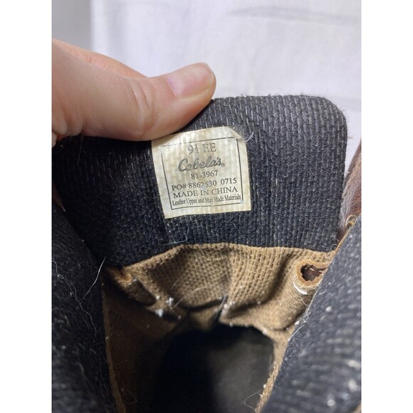 Cabela’s Gore-Tex Thinsulate Ultra Hunting/Work Boots Mens Size 9.5EE - Picture 7 of 9